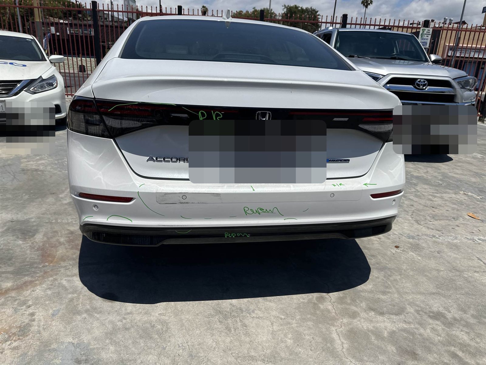 Honda Accord Hybrid — Came in